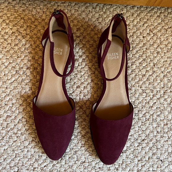 EILEEN FISHER - Hutton Ankle Strap Shoe - NEW, no Box - Picture 3 of 9